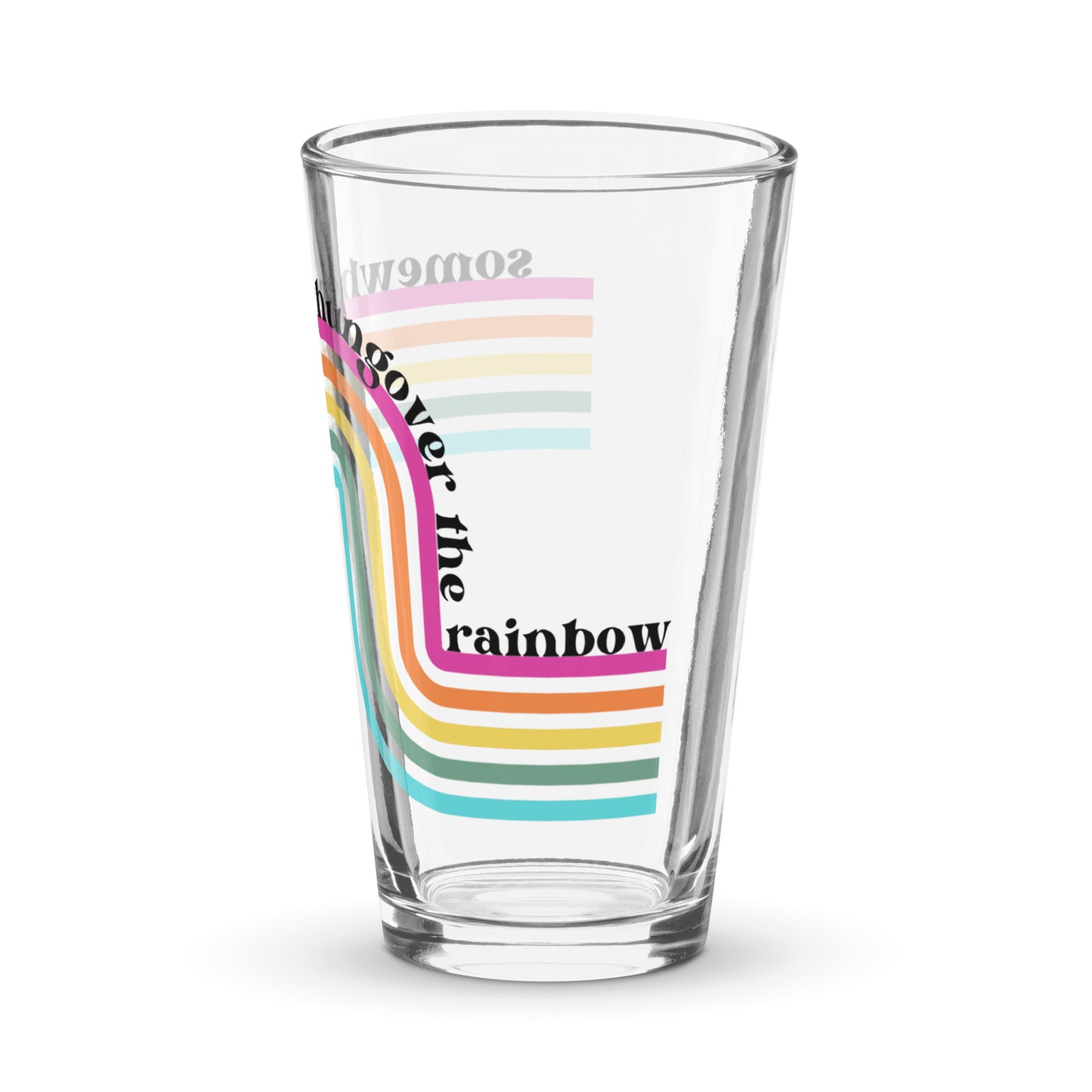 Shaker pint glass